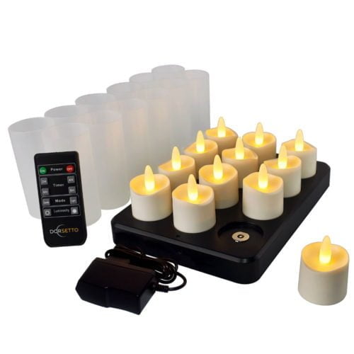 Led waxine dorsetto oplaadbaar waterdicht