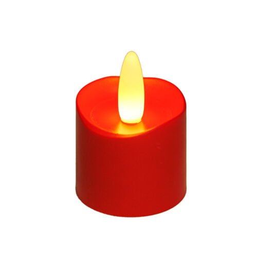 Rood LED-waxinelichtje
